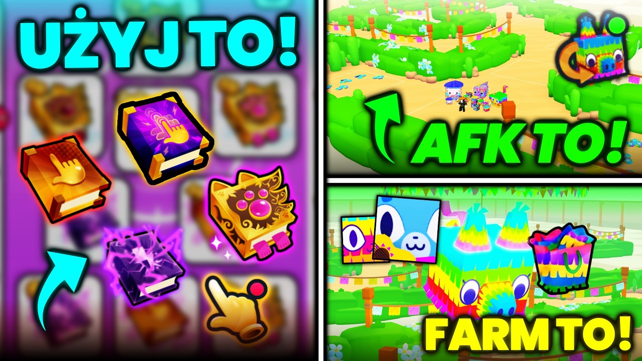 JAK FARMIĆ NOWY Pi&ntilde;ata Maze EVENT w PS99?