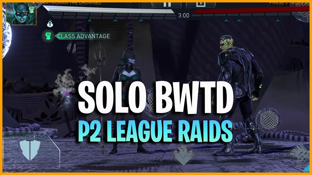Injustice 2 Mobile | Solo BWTD Tier 7 League Raids