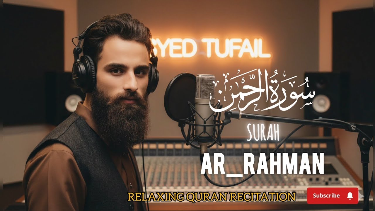 Surah Ar_Rahman سورۃ الرحمن Syed Tufail سید طفیل 
