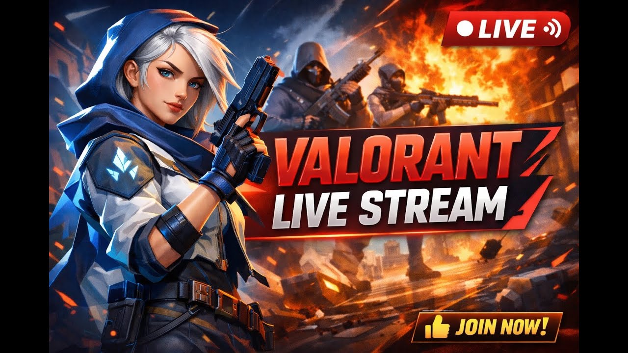 VALORANT RANK PUSH 🔥 | Clutches, Headshots & Pure Chaos LIVE!