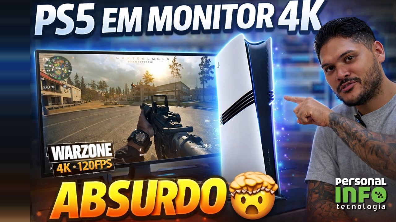 O 4K do PS5 é BOM ASSIM MESMO?! No Vision X Superframe