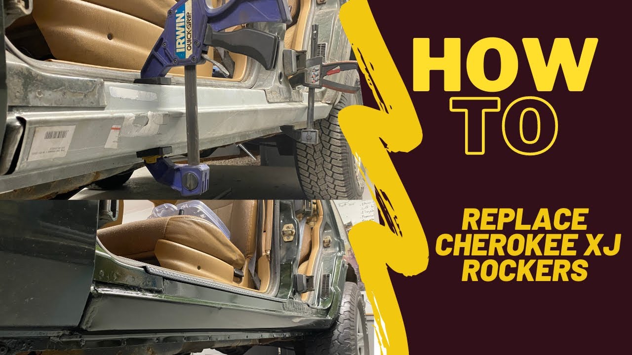 How to replace Cherokee XJ rocker panels step by step