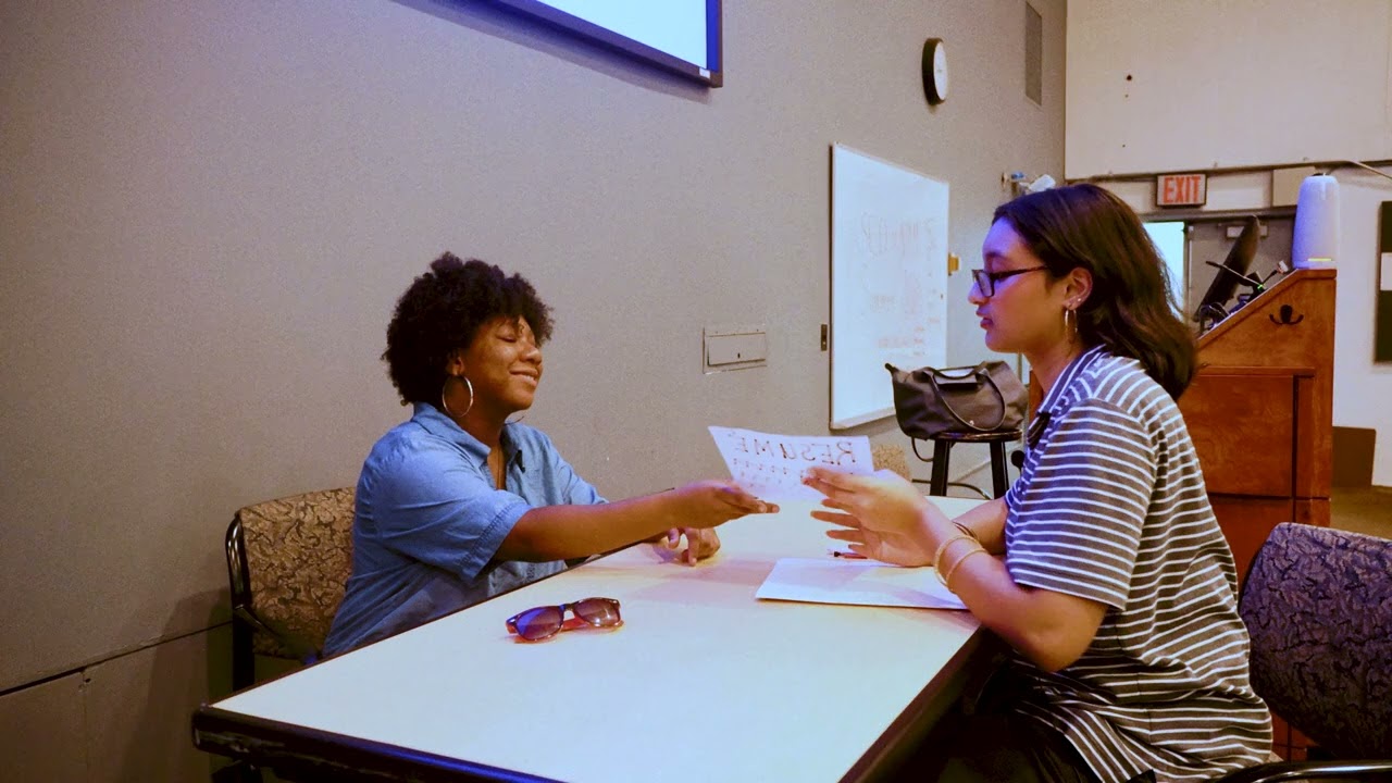 Interview Disasters a short film created by students in the Film it Up! Program