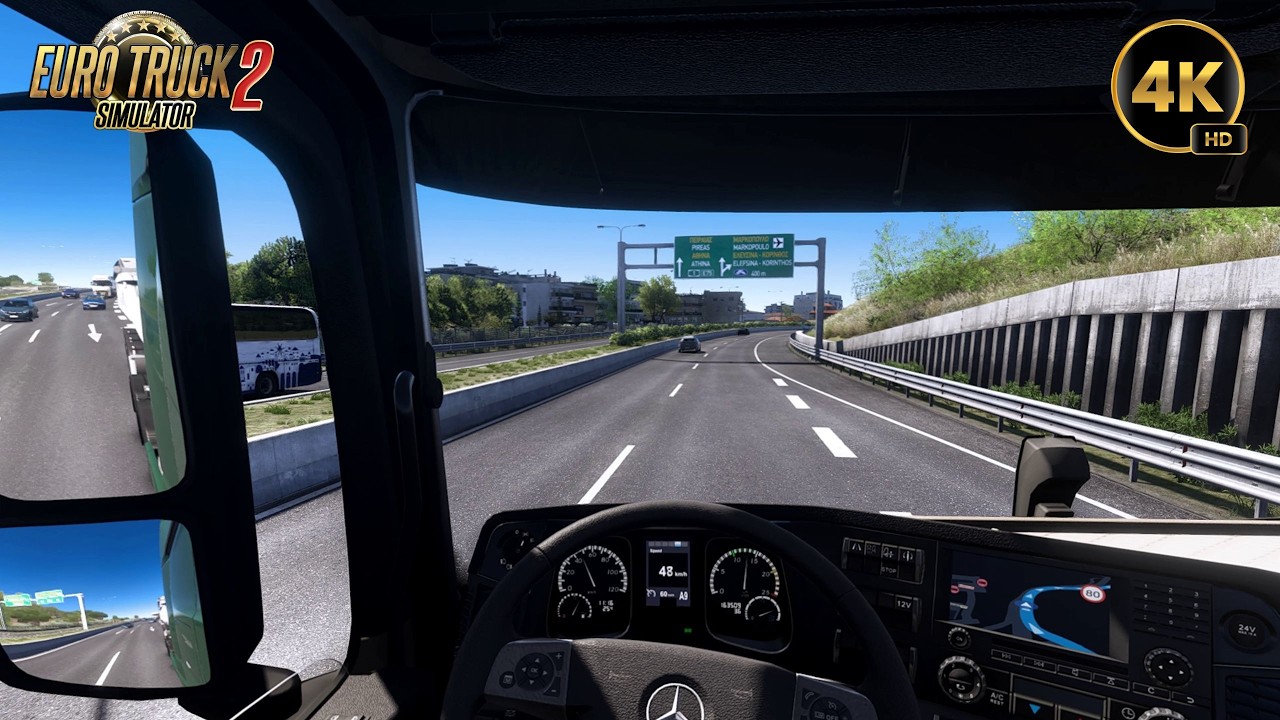 ETS2 1.58 4K Realistic Ultra Graphics | 4K Realistic Mercedes-Benz | Snowymoon [V2.3.1] for ETS2