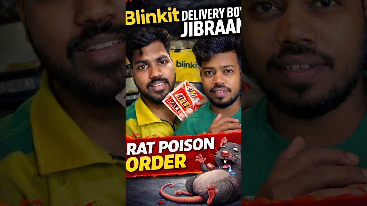 Blinkit Boy Jibraan!🦸🏻 Rat Poison Order Cancel ❌ #shorts #viral #viralbuddy
