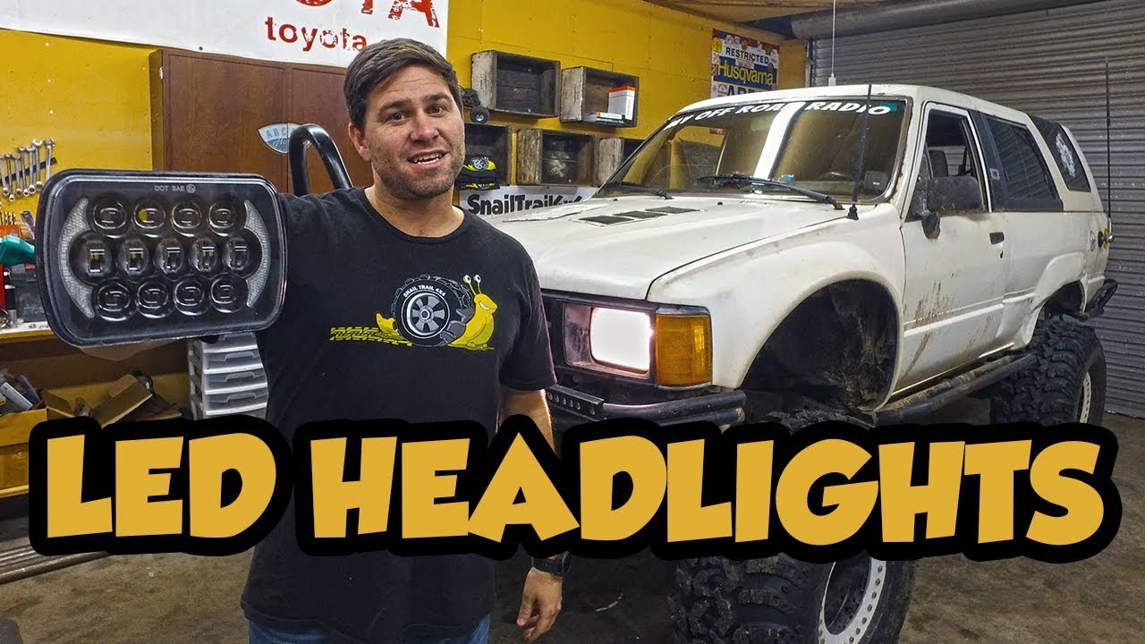 LED Headlights in a 1st Gen Toyota 4Runner
