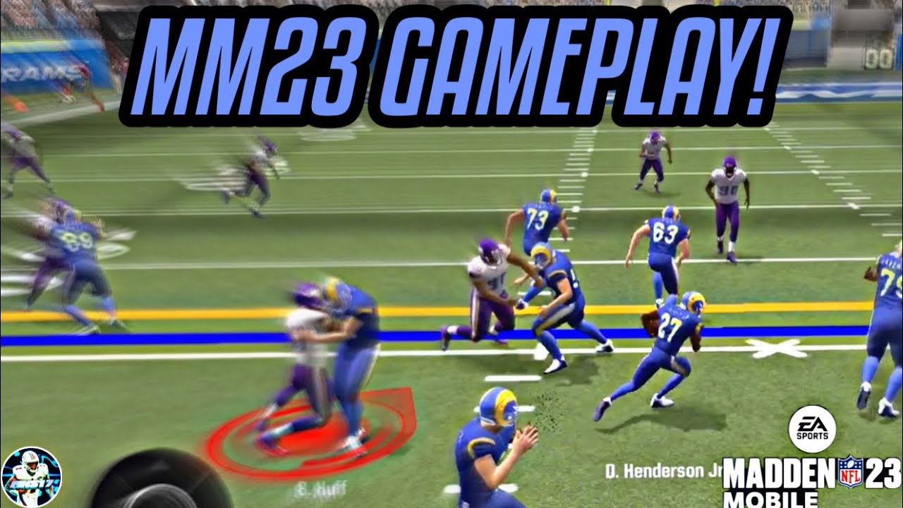 MADDEN MOBILE 23 GAMEPLAY UPDATES! Madden Mobile 23