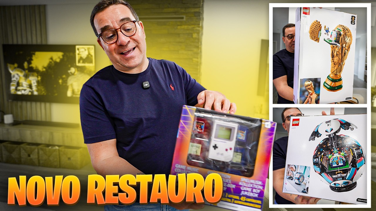 VOLTEI AO RESTAURO E COMPREI MAIS UMA GB RARA