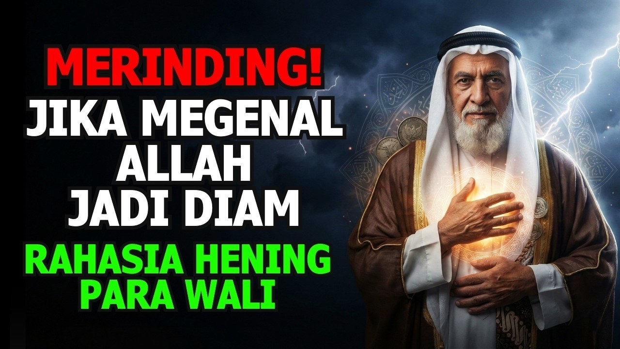 Kenapa Orang yang Benar-Benar Mengenal Allah Justru Banyak Diam? Merinding Jawaban Syekh Abdul Qadir