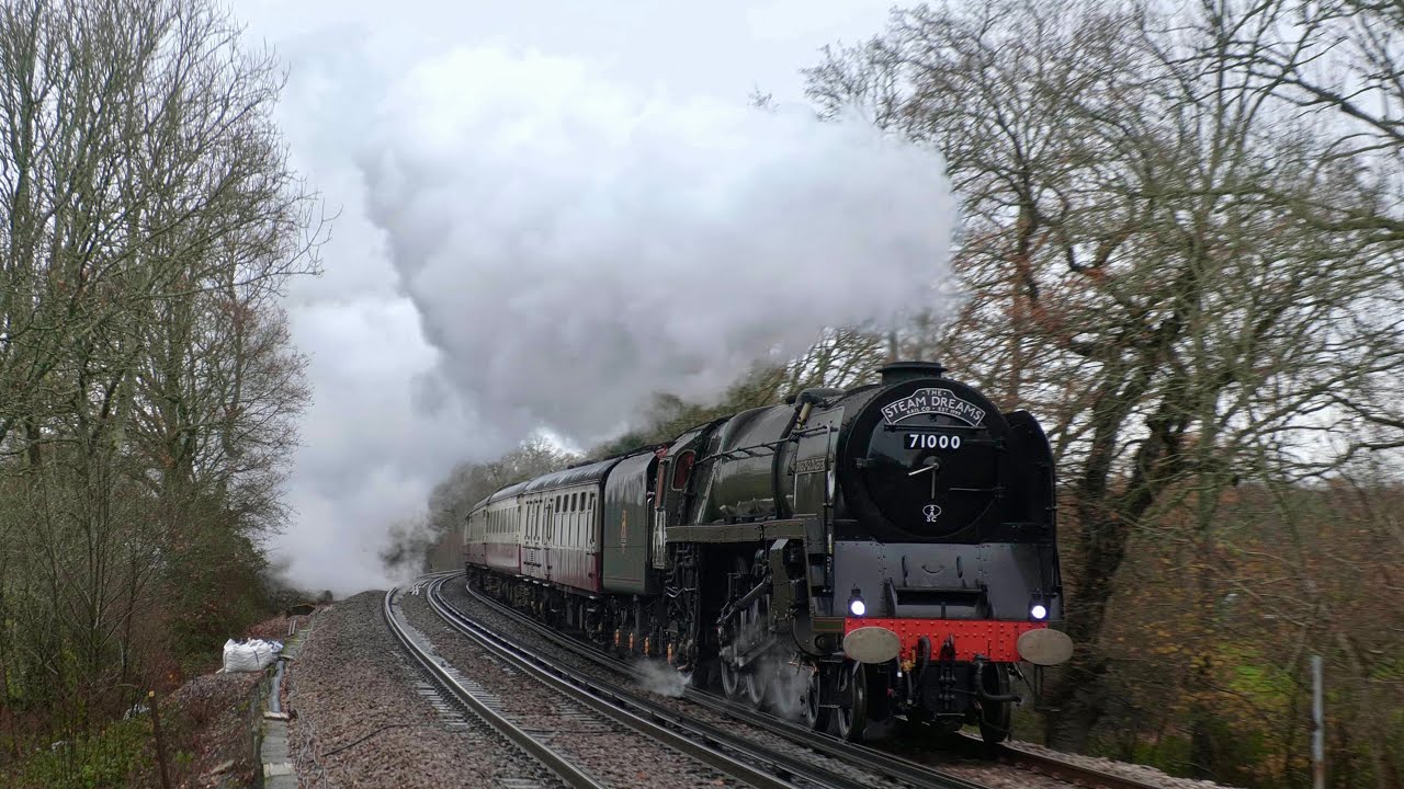 71000 ‘Duke of Gloucester’ battles Witley Bank | 9/12/25