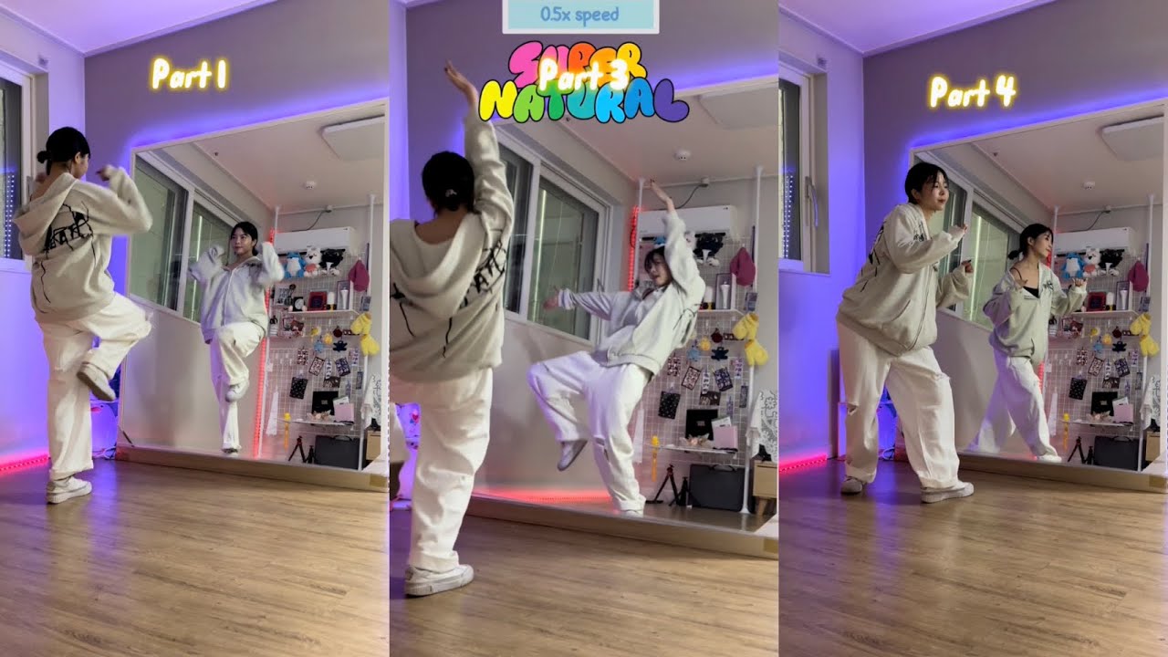 Quick Step by Step #dancetutorial NEWJEANS - &lsquo;Supernatural&rsquo;