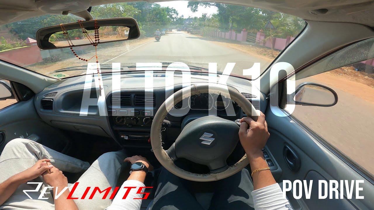 2014 MARUTI ALTO K10 VXI  | (998CC 67BHP)  | POV TEST Drive #31 | RevLimits |