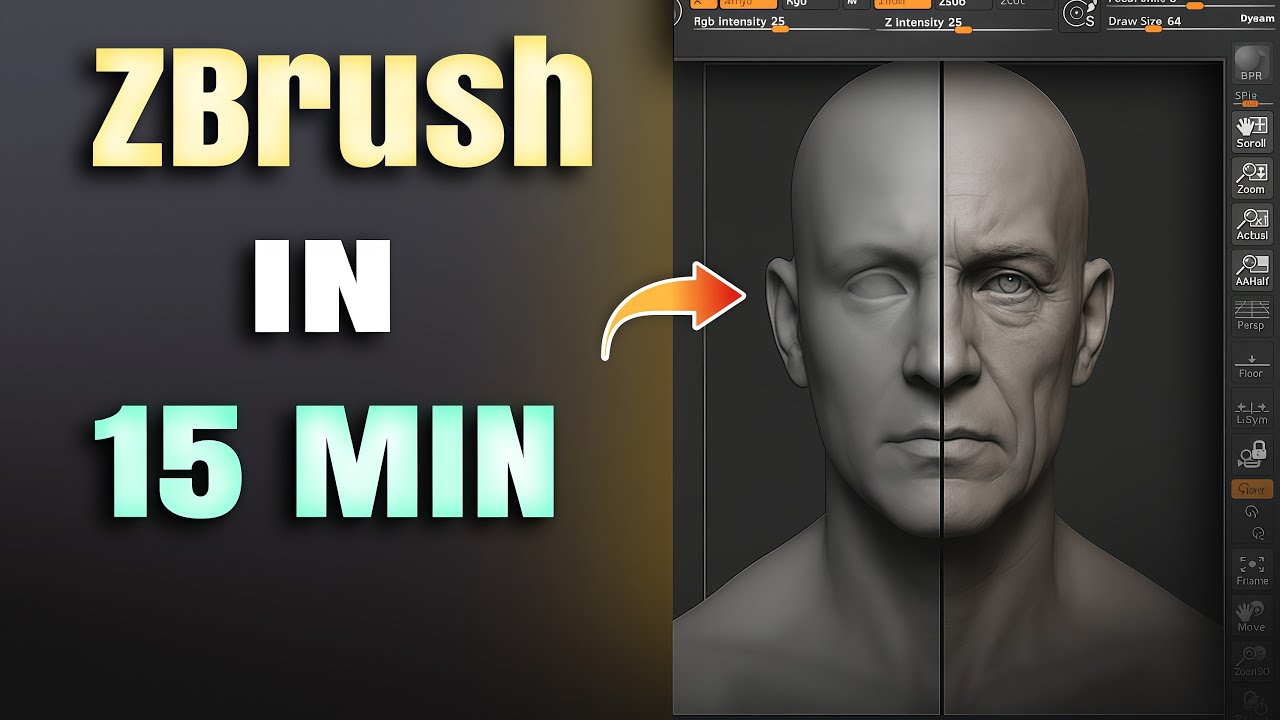 &ldquo;The Fastest Way to Learn ZBrush &ndash; 15 Minute Tutorial&rdquo;