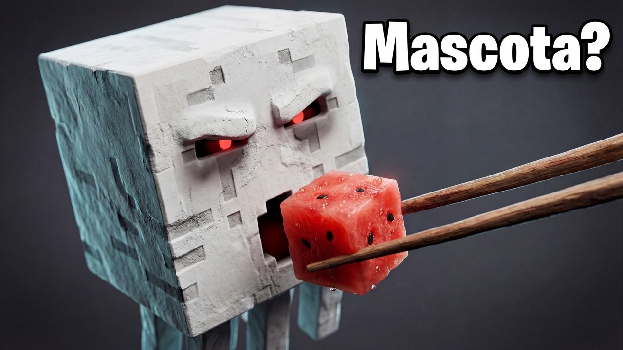 Tengo un Ghast de mascota en la vida real