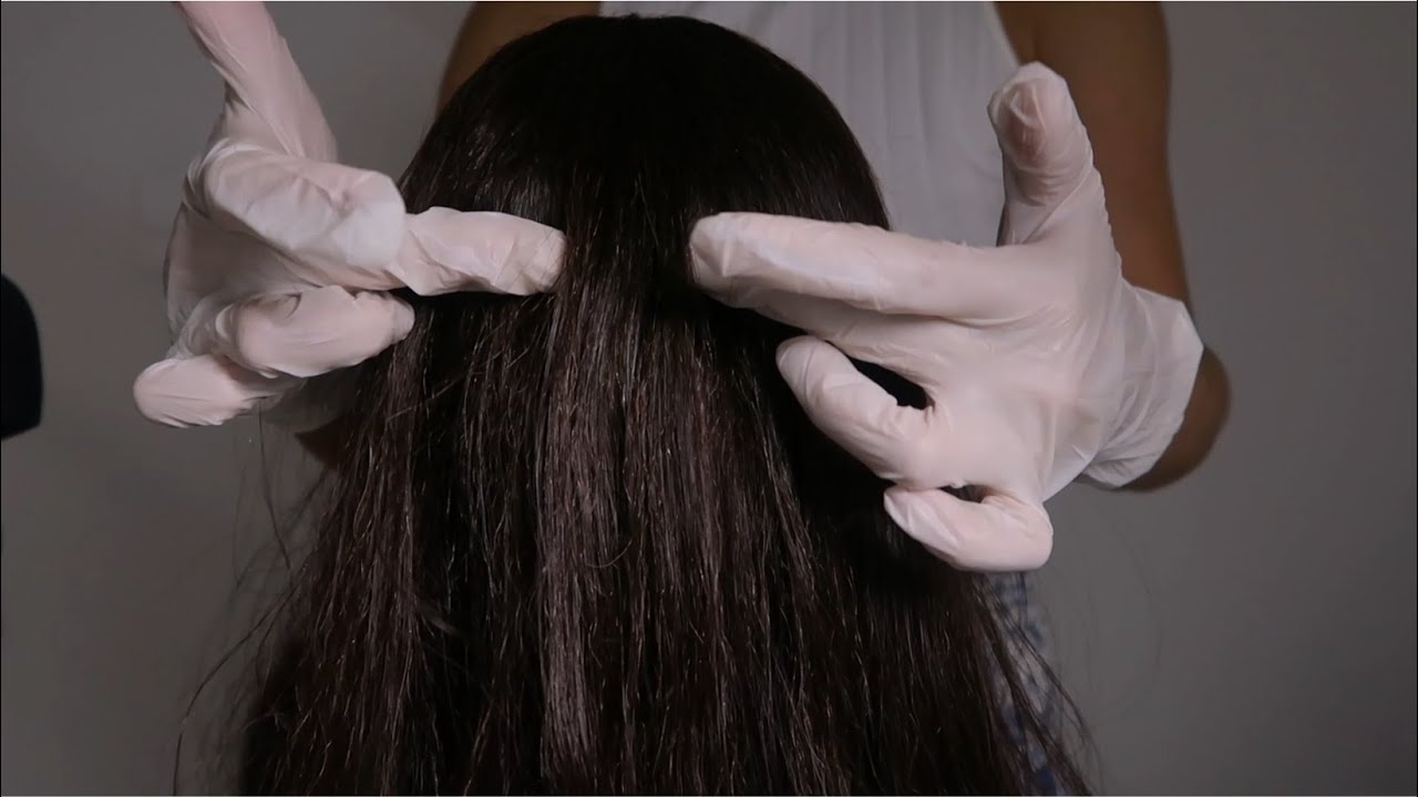 ASMR | Tirando piolhos | Vídeo realista | Sleep inducing