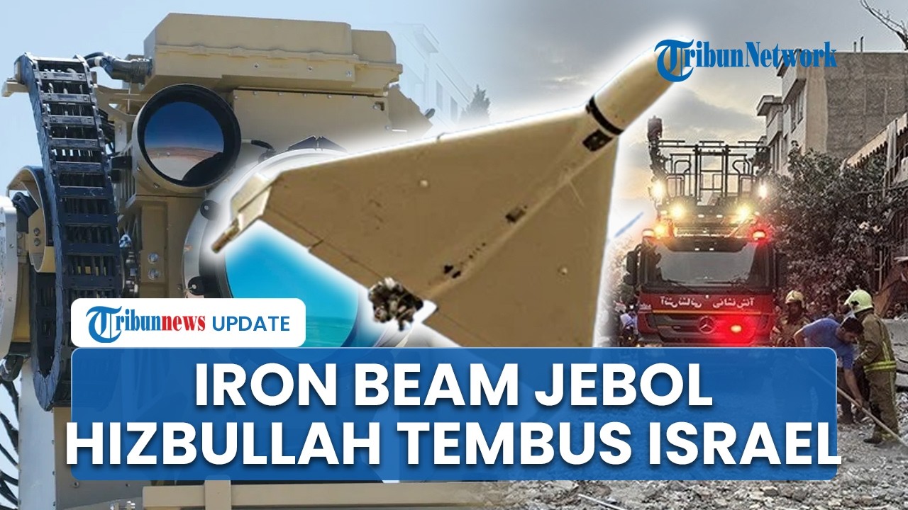 Iron Beam Israel Jebol, Puluhan Drone Hezbollah Berhasil Bobol Sistem Laser Tercanggih