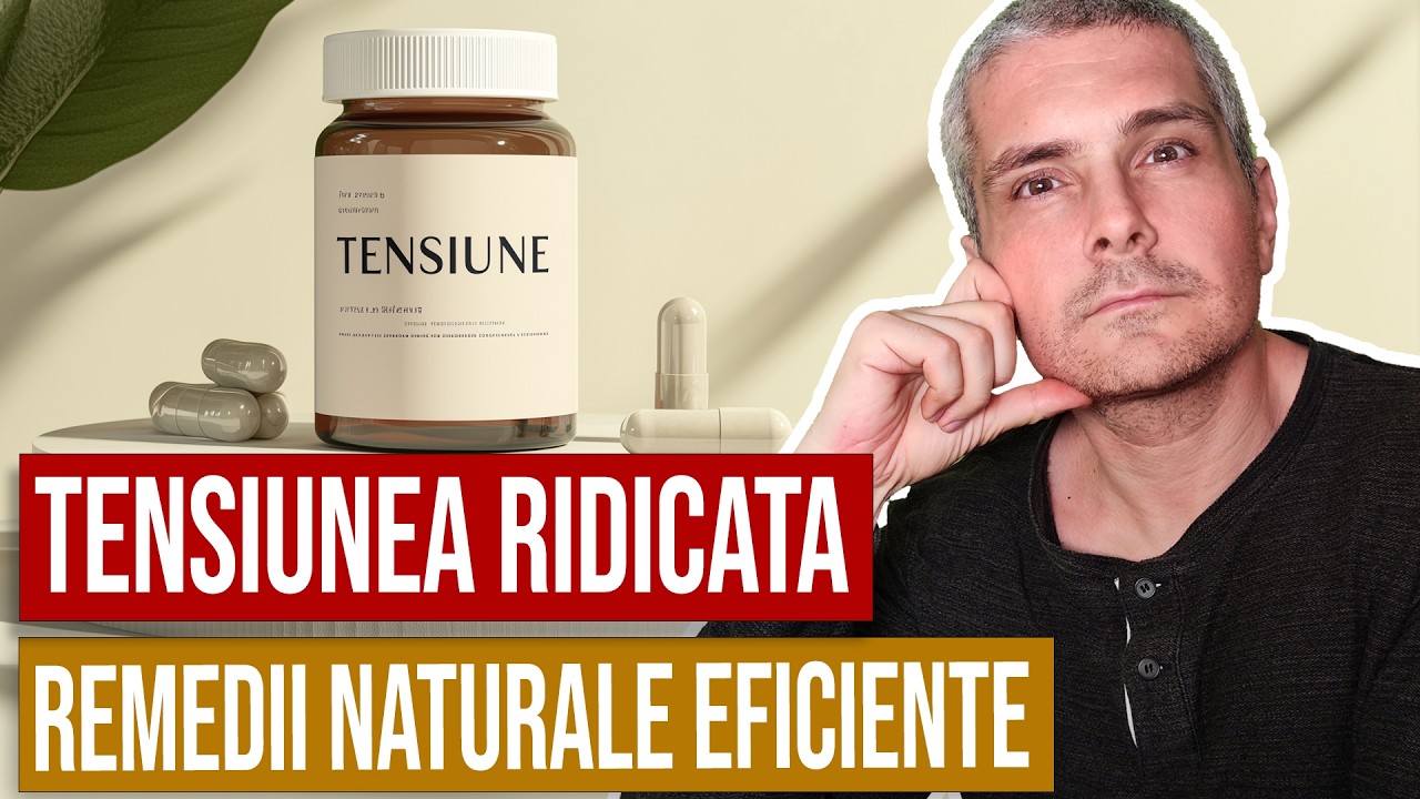 Cum scazi o TENSIUNE RIDICATA fara medicamente