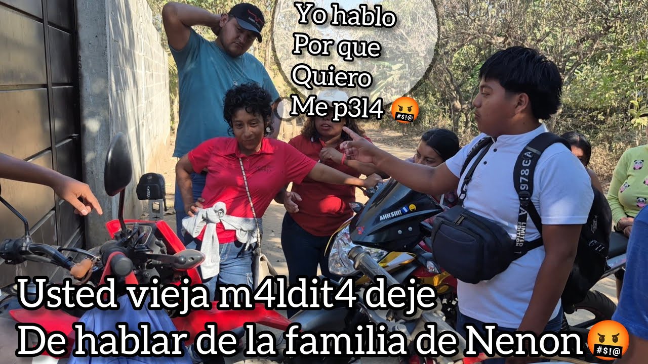 Doña viki acusa ala familia de Nenon que le prestan la moto 3nput4d0🤬lendice mi familia tienen moto