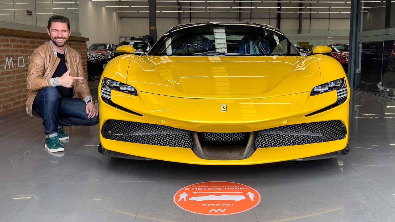 Special Delivery! NEW £500k Ferrari SF90 Assetto Fiorano Pack