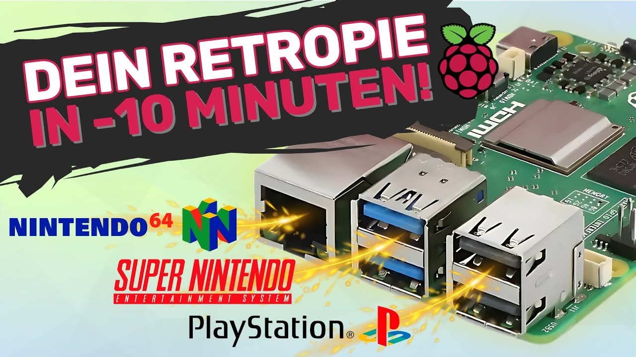 So macht ihr aus dem Raspberry Pi eine Retro-Konsole | RetroPie (Anleitung)