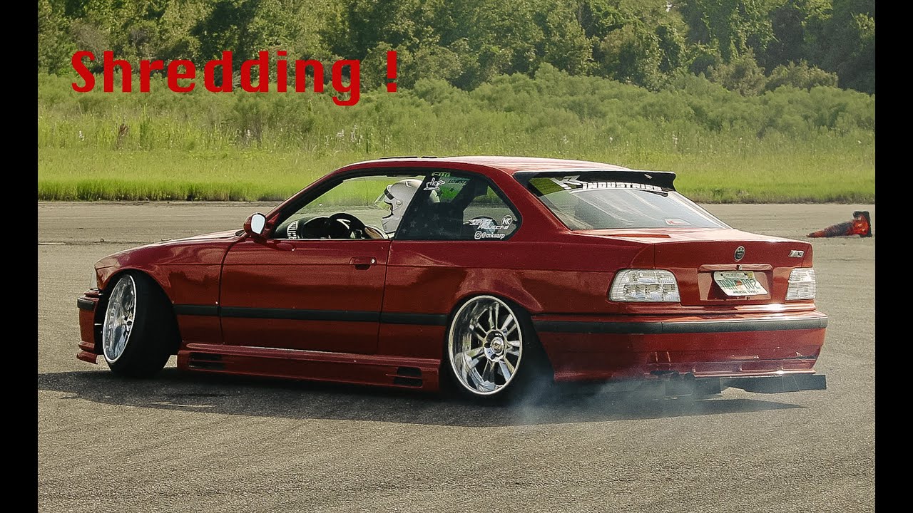 Stanced E36 M3 Drifting !