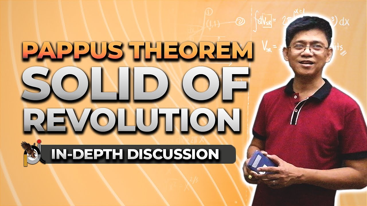 Pappus Theorem: Solid of Revolution | Integral Calculus