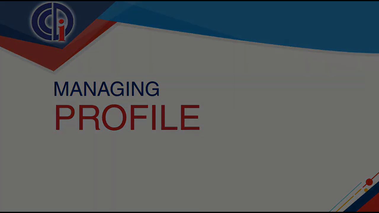 Manage LMS Profile