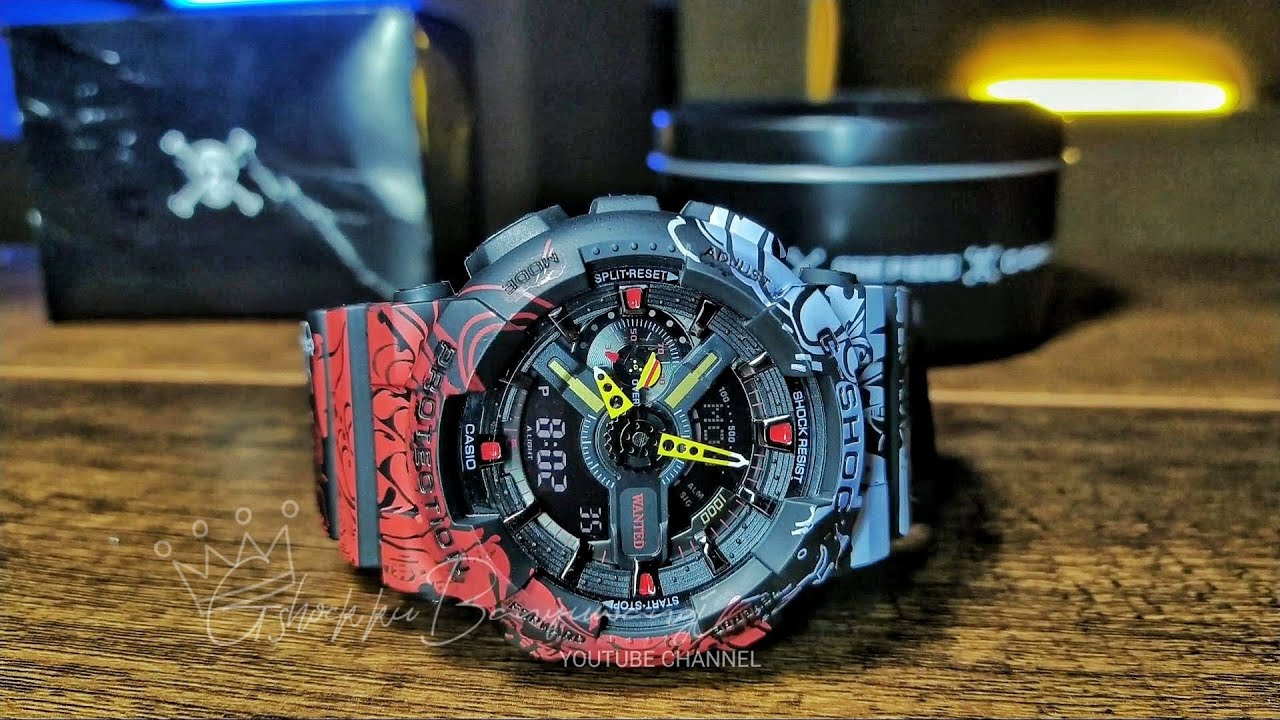 Unboxing Review G-SHOCK Ori BM GA-110JOP one piece