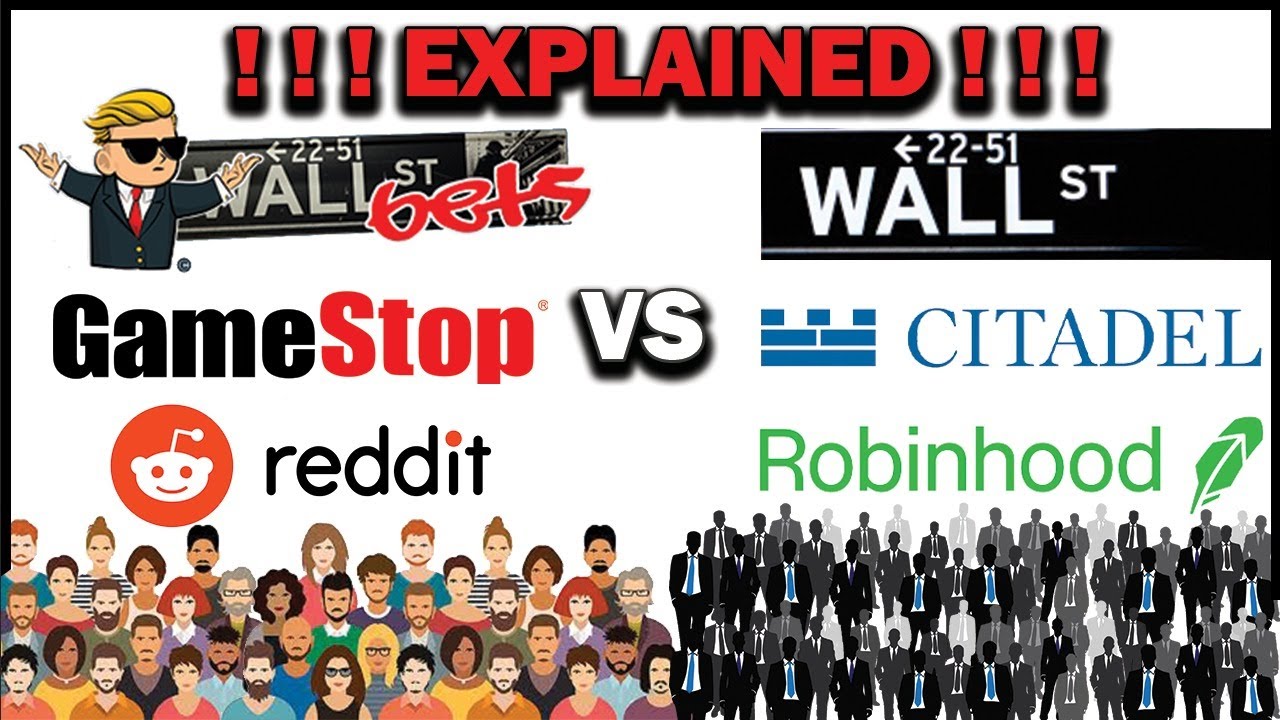 How Reddit Took Down  Wallstreet! Gamestop & WallStreetBets Drama EXPLAINED!