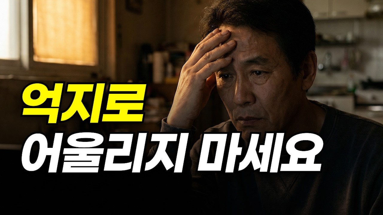 나이 들수록 모임이 불편해지는 진짜 이유