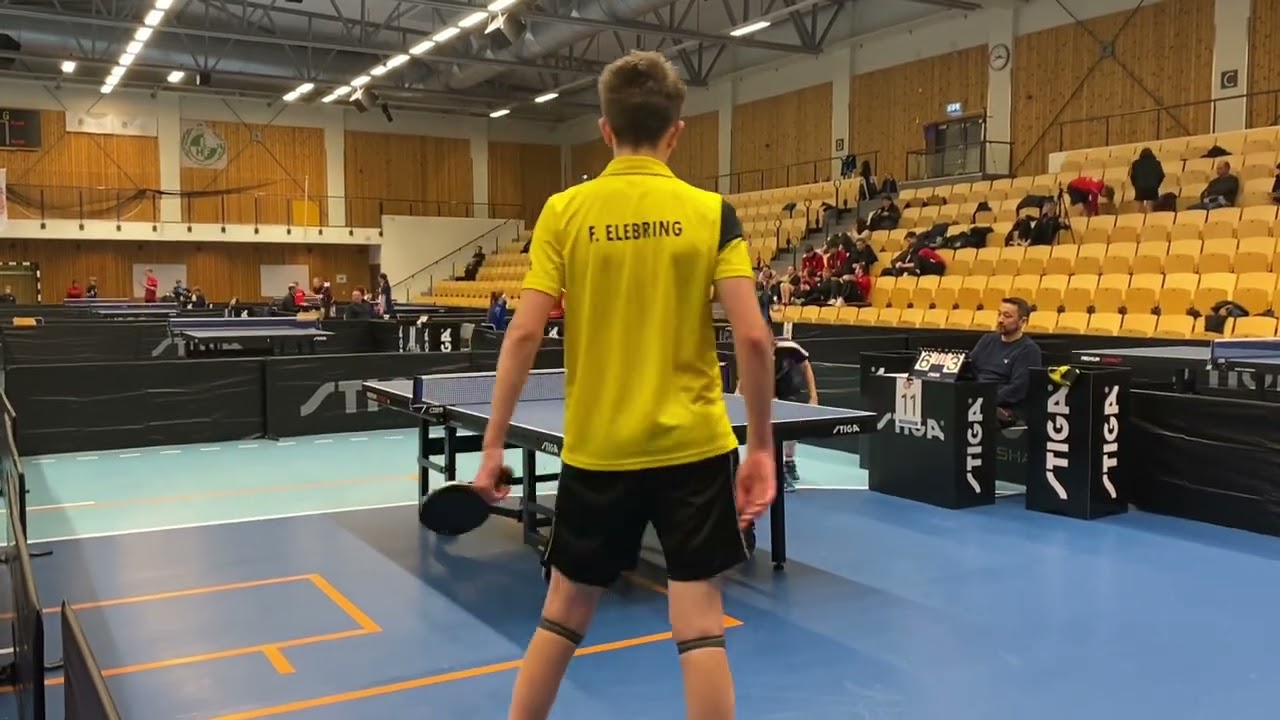 Zac vs Felix Elebring P14 Eslövs internationella