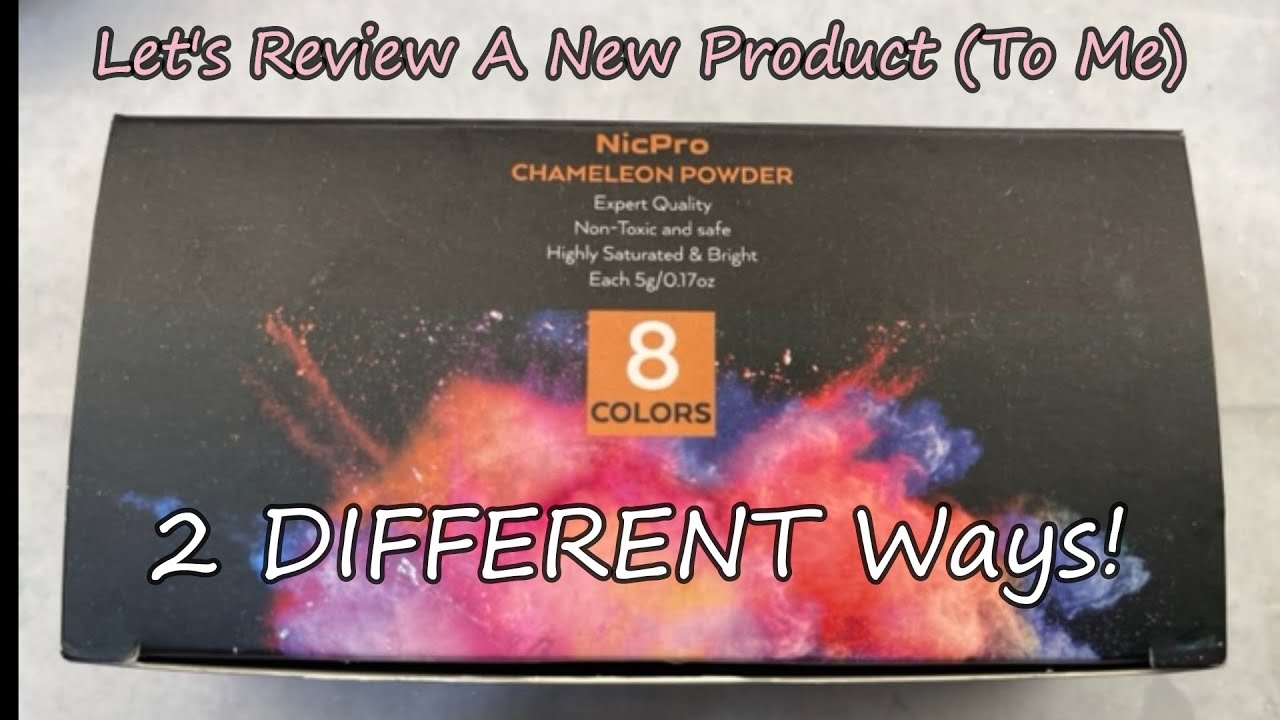 #260 Reviewing Nic Pro Chameleon Powders 2 Ways! Fascinating!!