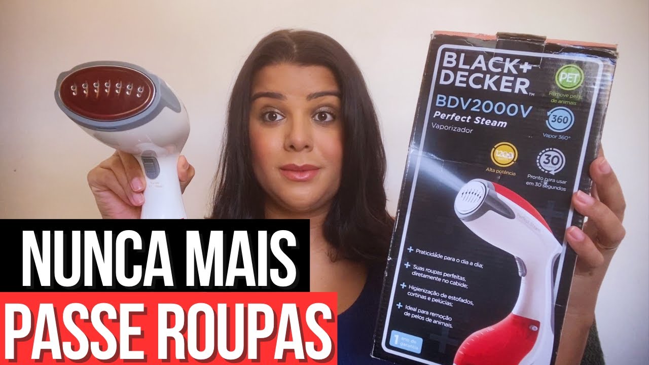 Vaporizador Black & Decker Portátil 1200W BDV2000V