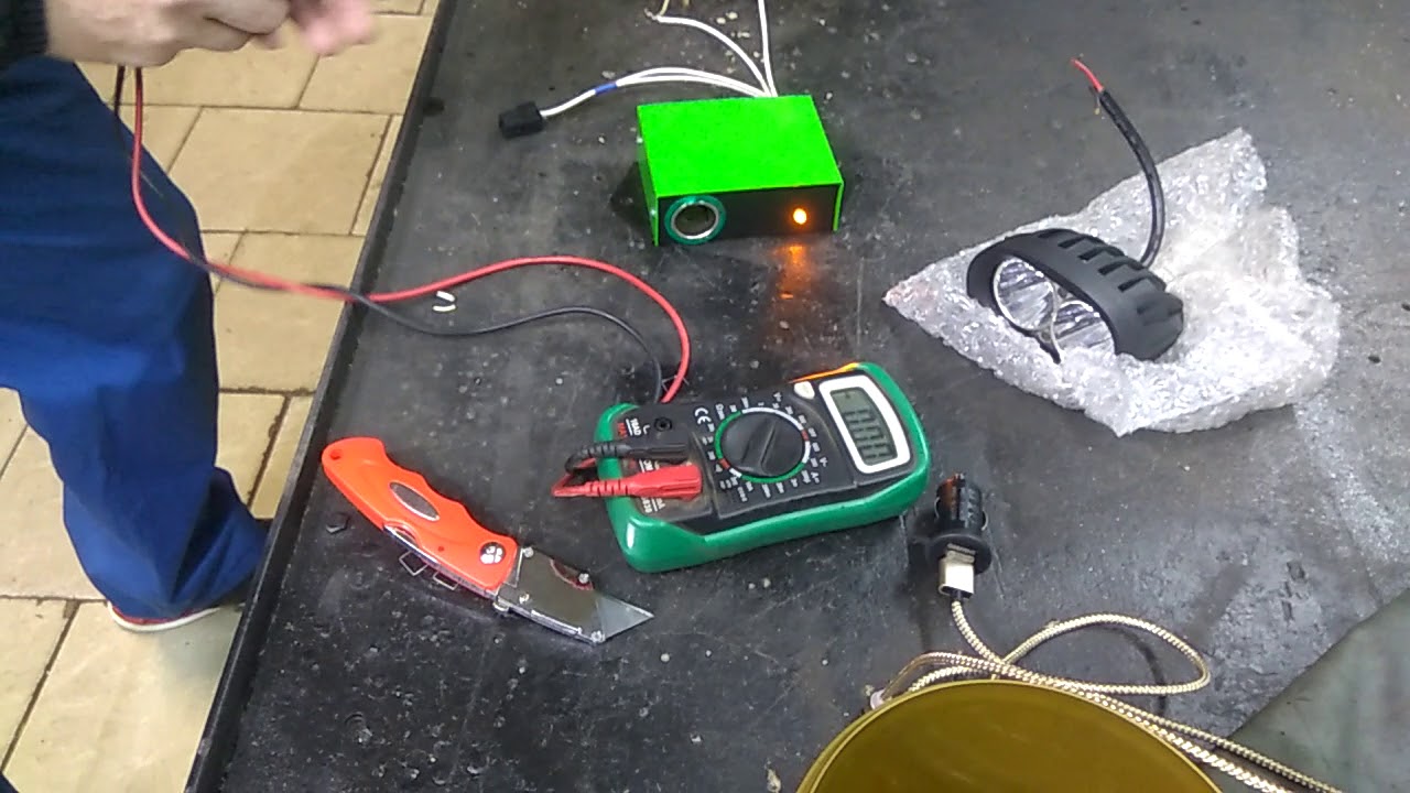 Генератор 12v из триммера