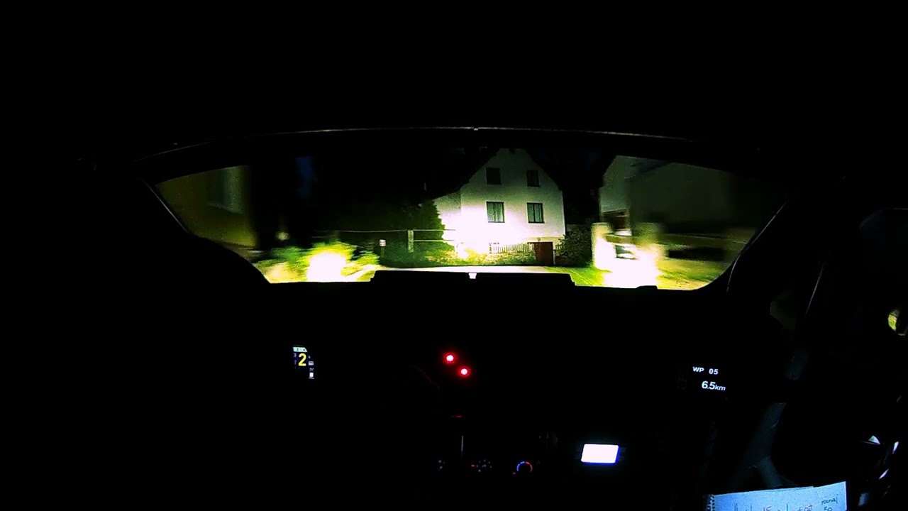 Rallye Český Krumlov 2023 (RZ5 - Rožmitál) - Kundlák / Baran - Renault Clio Rally4 ONBOARD