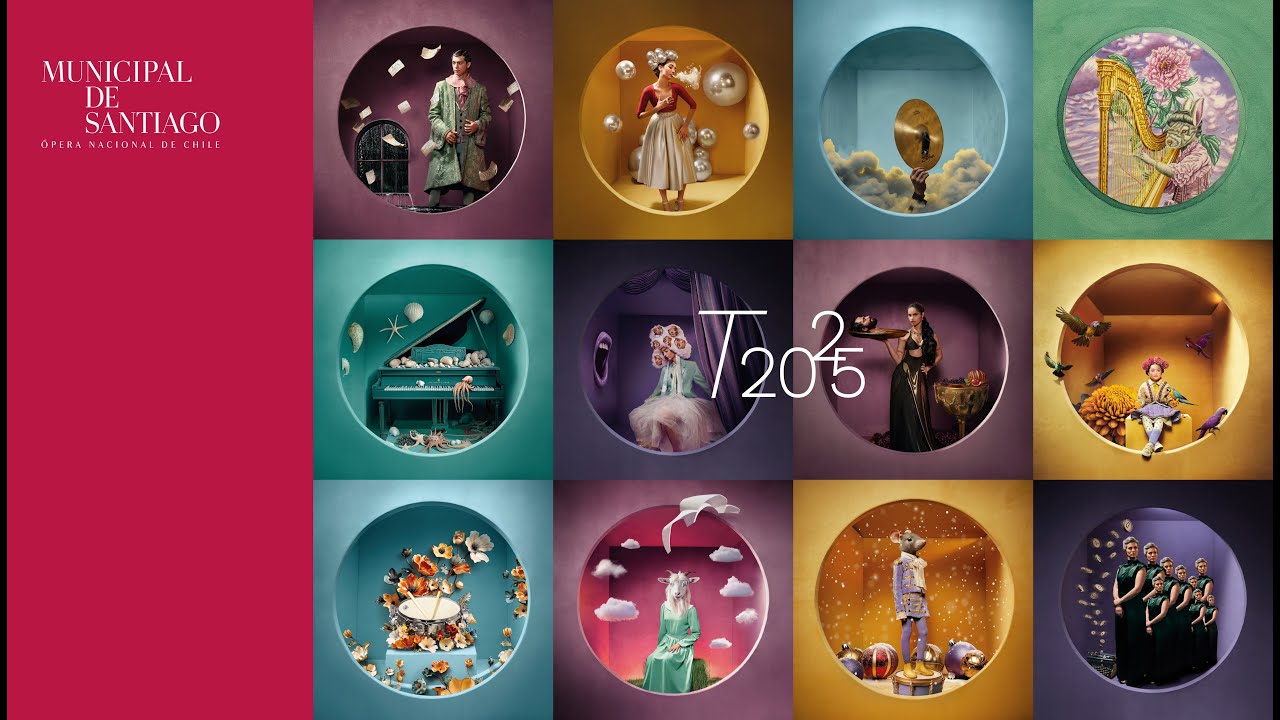 #Temporada2025 en el Teatro Municipal de Santiago