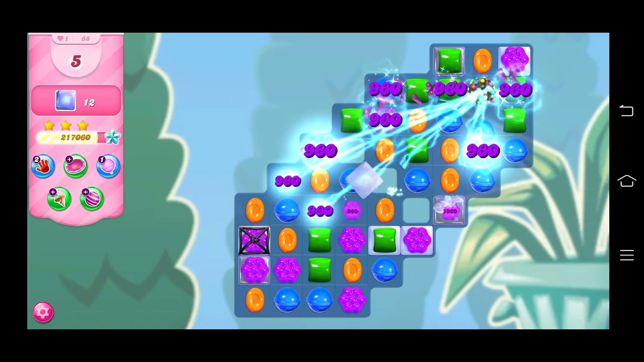 Candy crush saga level 68