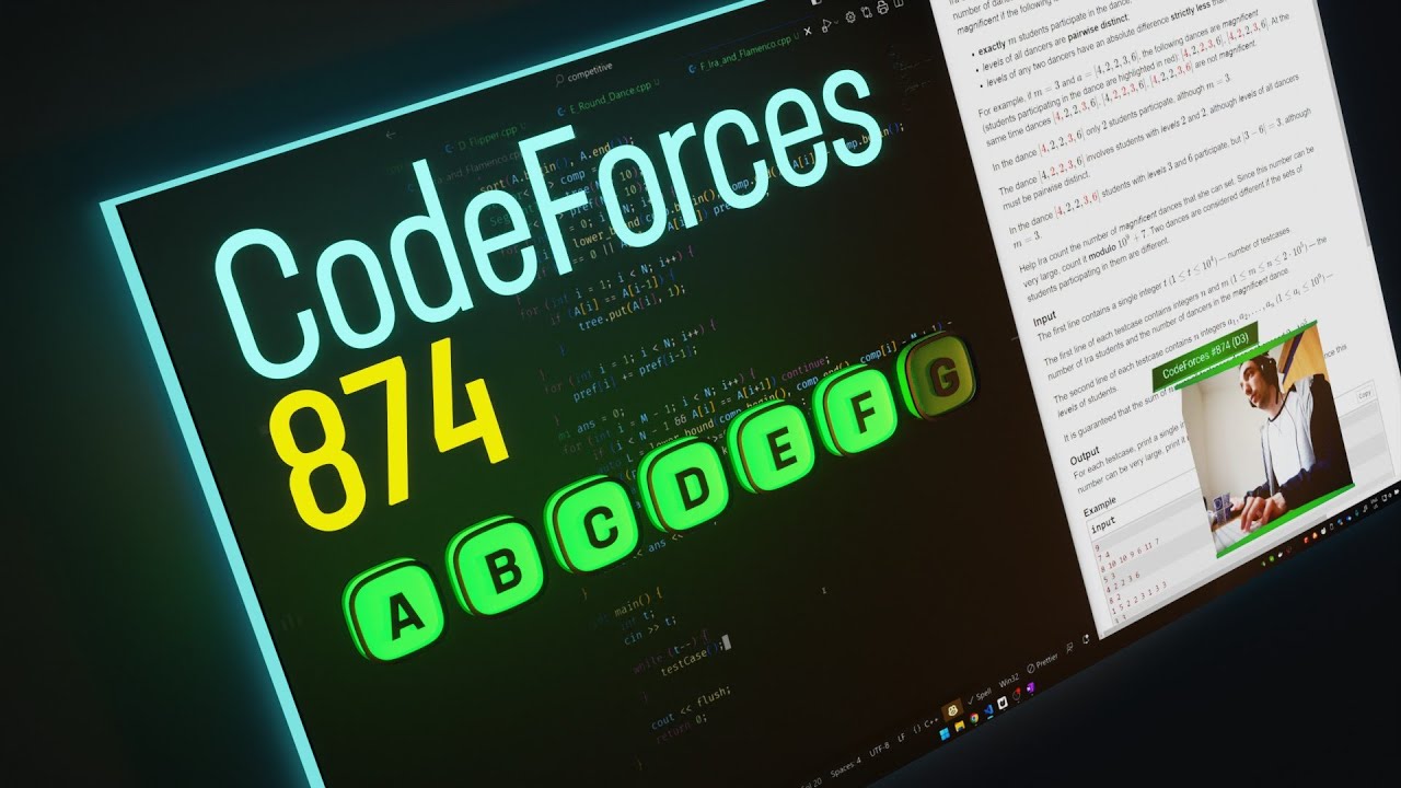 CodeForces Round #874 (Div. 3) - Easy Solutions Live Explained