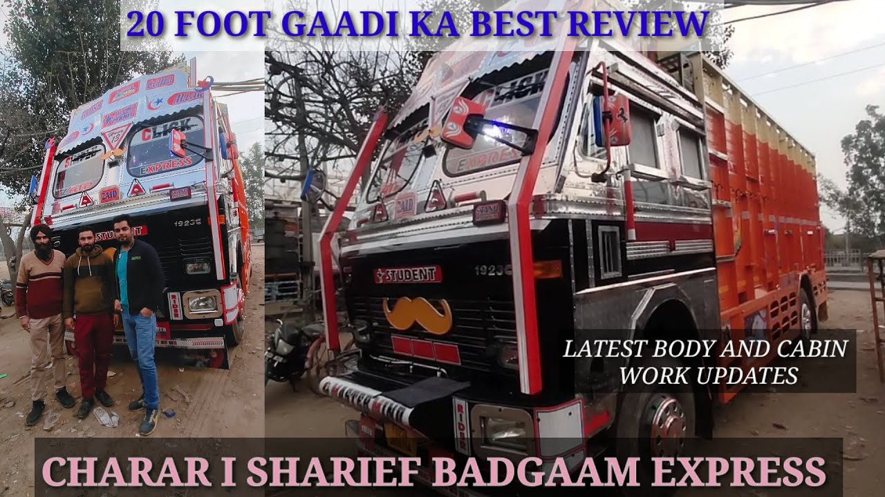 OMG😱 Tata 20' Truck Best Body Cabin Review / Marva Fabricators Truck Body Builders Sirhind /