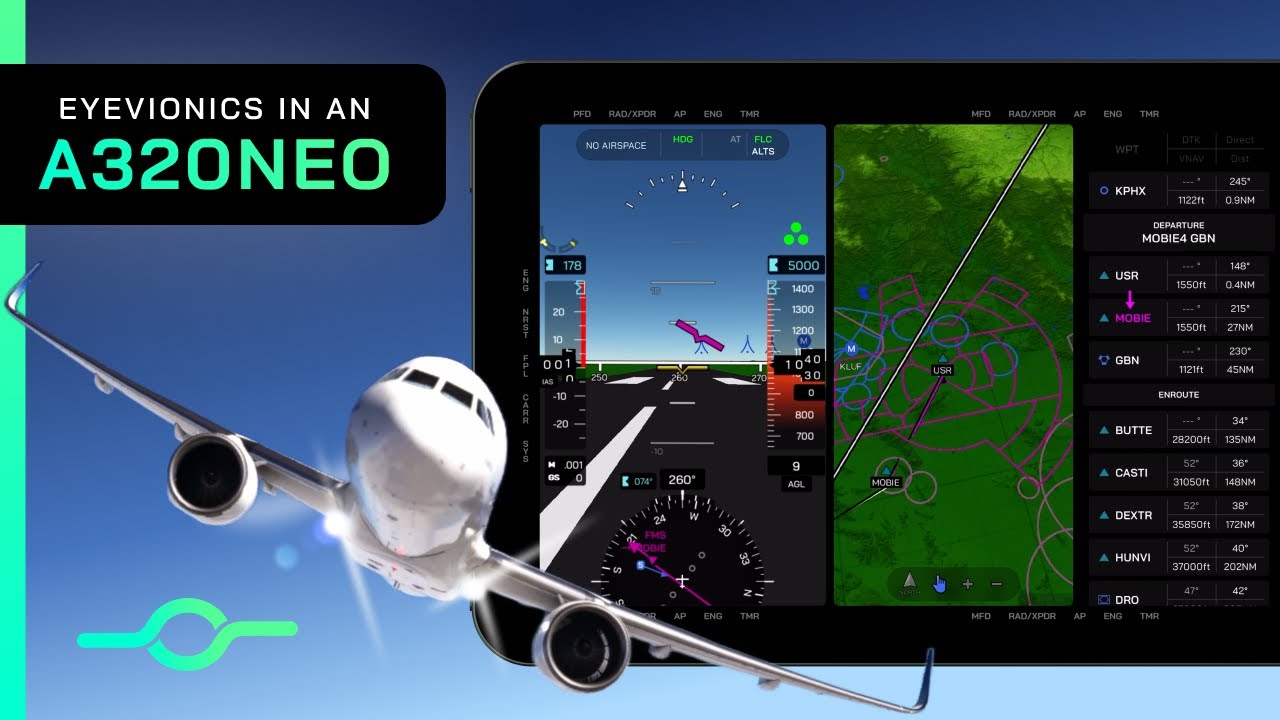 A320n with EYEVIONICS