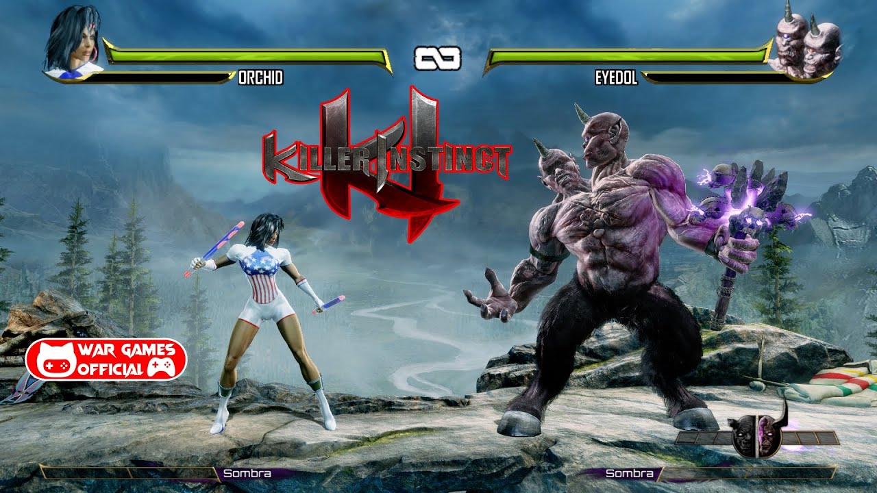 KILLER INSTINCT - ORCHID VS EYEDOL GAMEPLAY