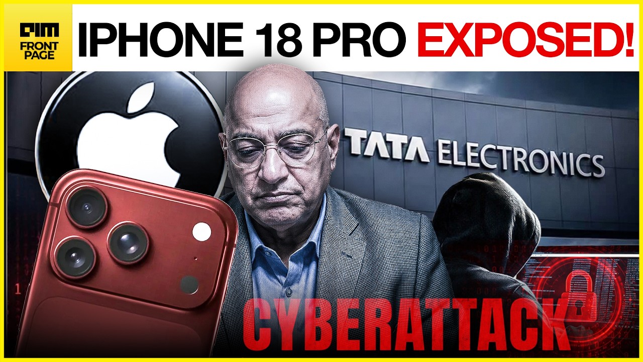 ALERT: Ransomware Gang Leaks Apple's iPhone 18 Pro Files From Tata Factory