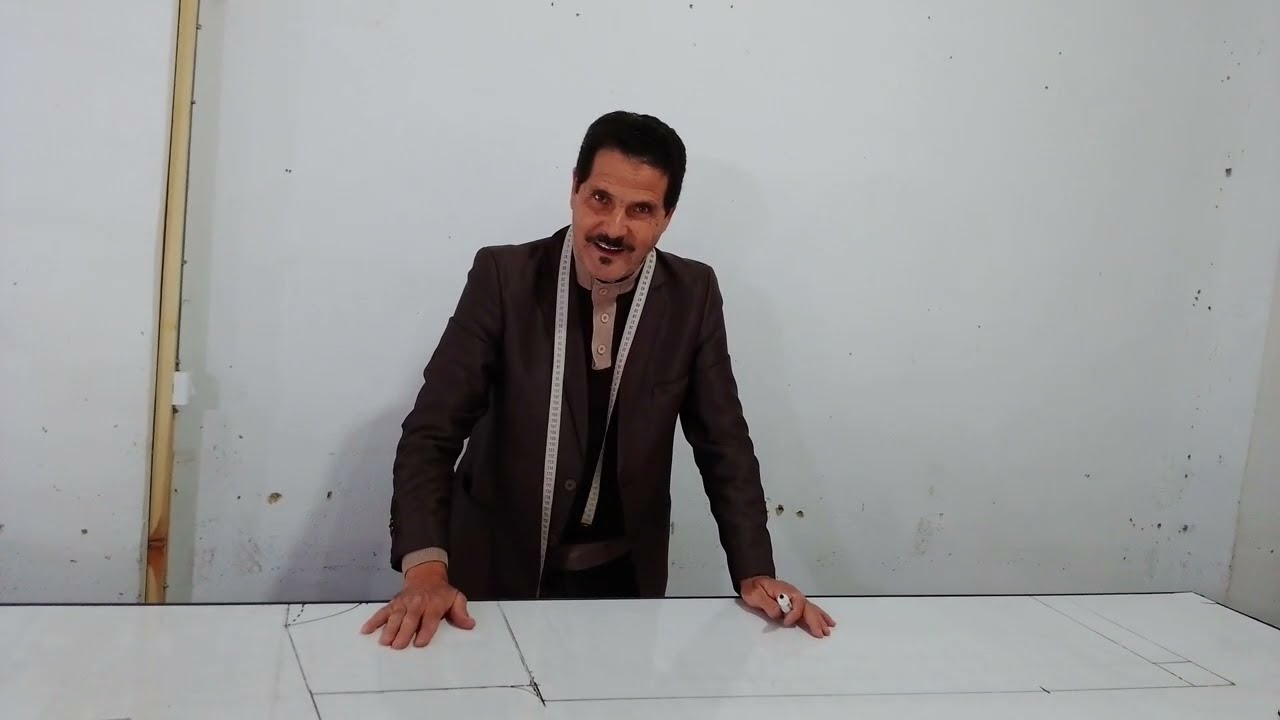 إتقان فصالة جلابة مخزانية بأبسط طريقة 🪡🧵