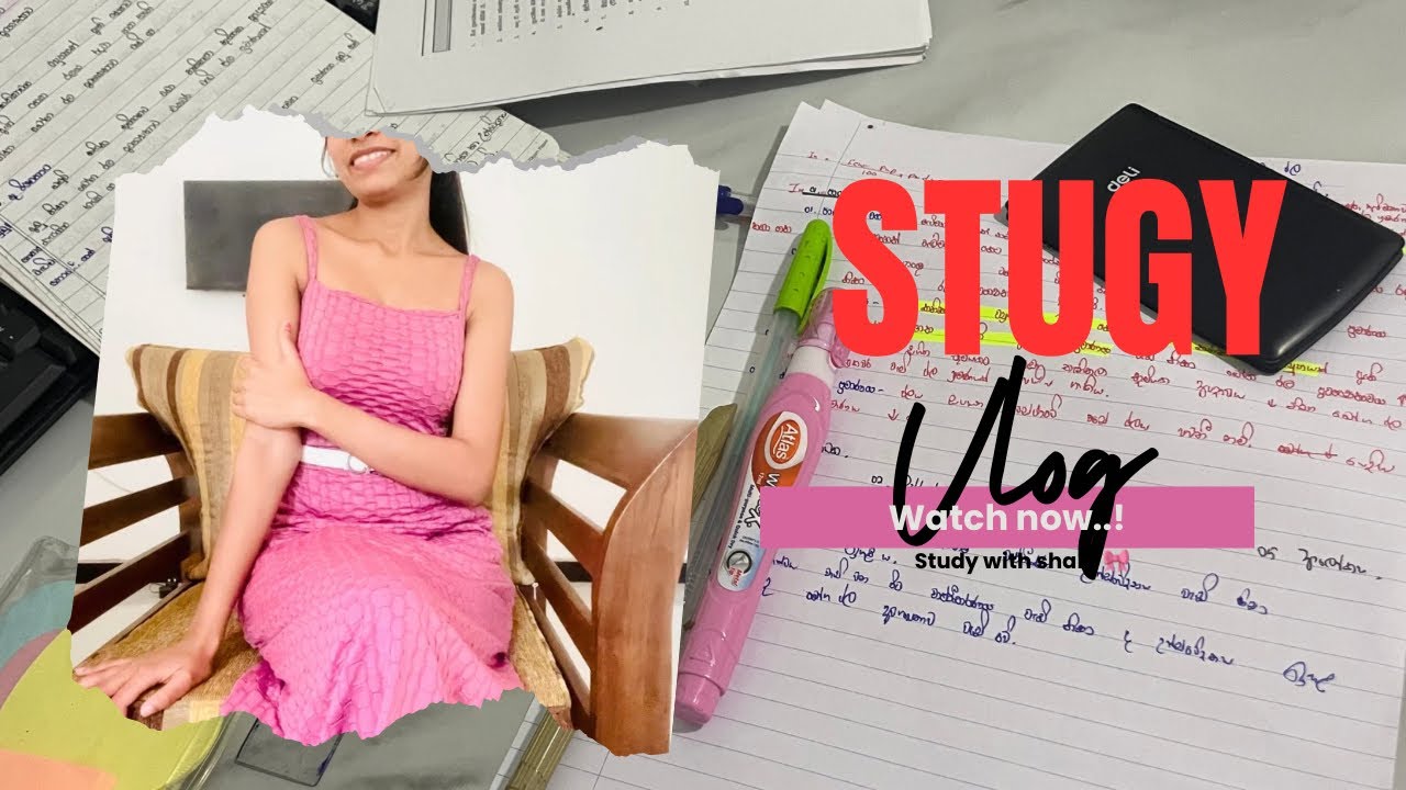 පාඩම් කරපු කම්මැලිම දවස..!⛈️🥶📚|study motivation 🌈📚🎀