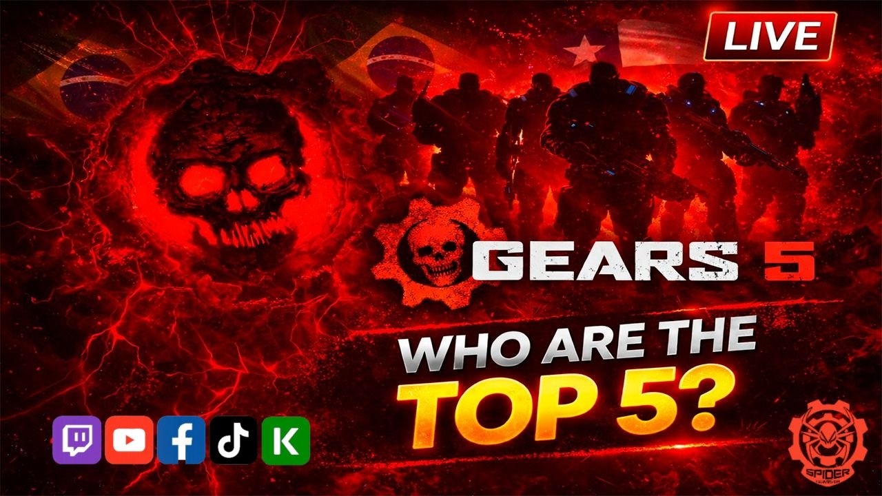 🇧🇷 🇨🇱 🇨🇴 🔴LIVE | TIER LIST | QUEM SÃO OS 5 MELHORES ? 🔴O maior canal de Gears do Brasil 🇧🇷 🇨🇱 🇨🇴 #23