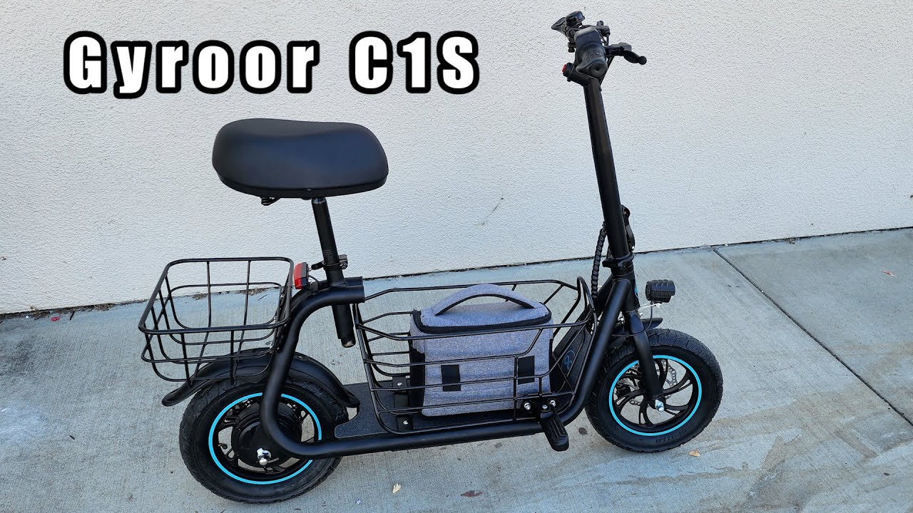 Gyroor C1S Cargo Electric Scooter