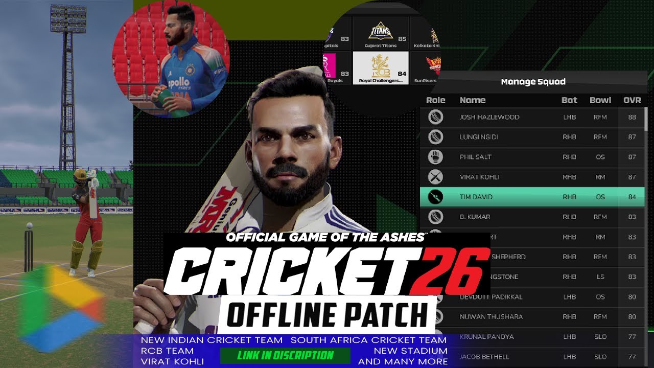 Easily Download and Install Cricket 26 Offline Patch , link in description