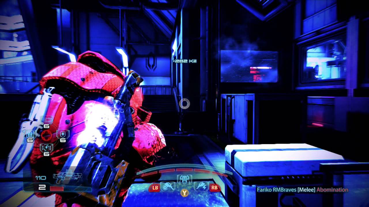 Mass Effect 3 Multiplayer with Krogan Warlord Sentinel