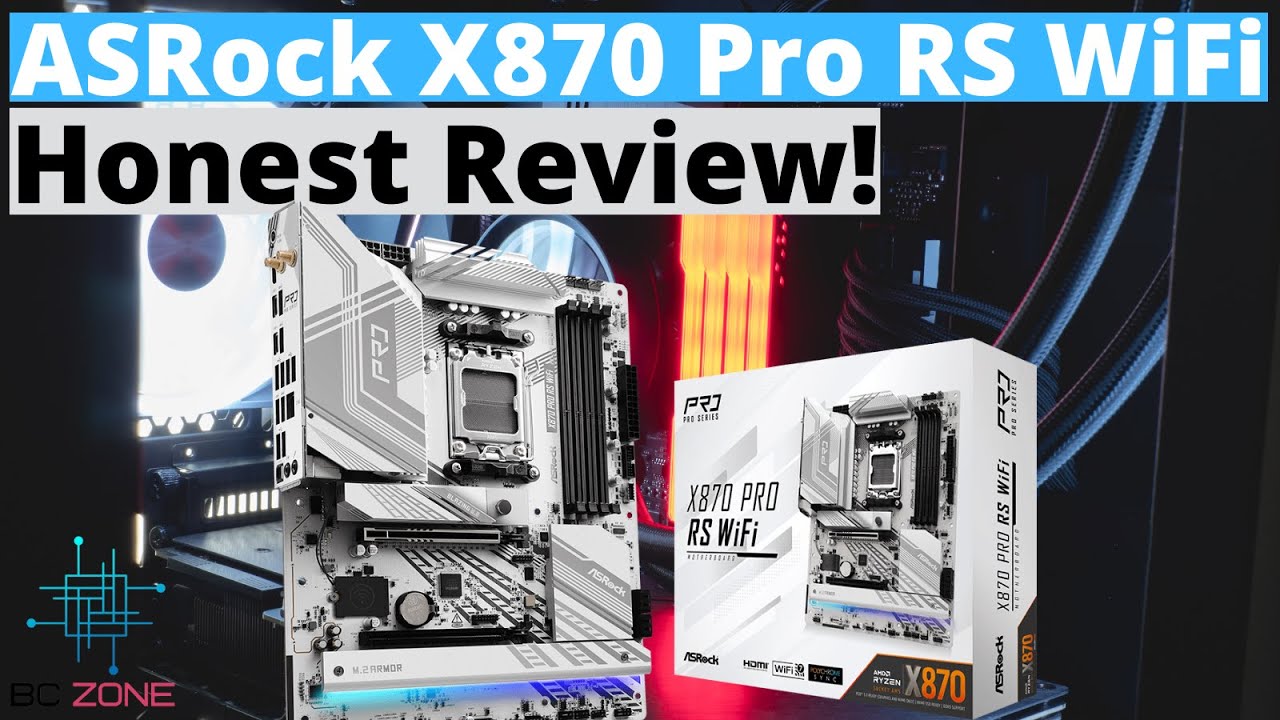 Обзор ASRock X870 Pro RS WiFi!