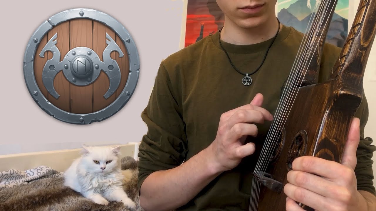 Northgard song in real life - Medieval Kravik Lyre